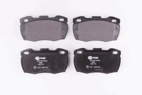 HELLA LAND ROVER Гальмівні колодки задні DEFENDER 90- Hella pagid 8DB 355 005-861