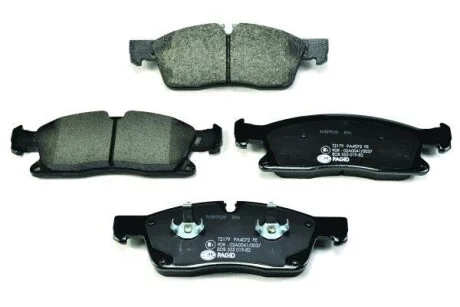 Колодки гальмівні дискові комплект; передн. Hella pagid 8DB 355 019-821