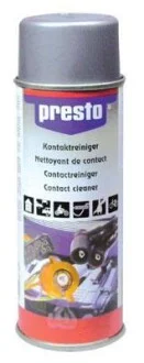 PRESTO 0.5л очищувач електроконтактів (видаляє бруд і окислення, сприяє постійної електропровідності оброблених ділянок) Presto 306192