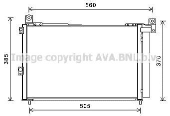 Радіатор кондиціонера AVA COOLING FDA5486D