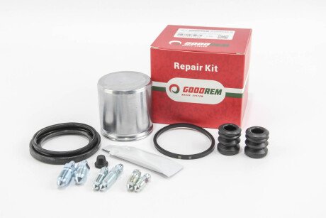 Ремкомпл. супорта перед Audi 80/A4/A6/MB W124/201/202/Laguna/Megane/Caddy II/Golf III/Passat B3/B4 GOODREM RK69048.1 (фото 1)