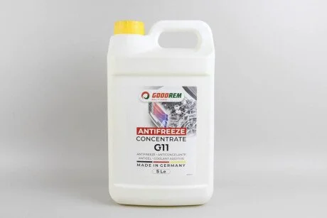 Антифриз YELLOW (жовтий) концентрат (5L) /RENAULT/DACIA/PSA (GERMANY) GOODREM R80G11-YLW-005