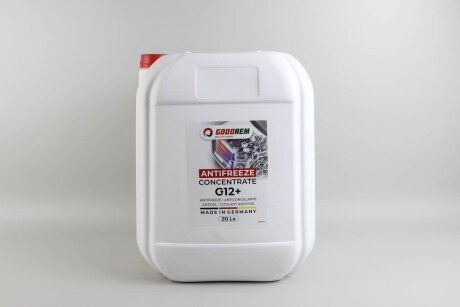 Антифриз G12+ RED (червоний) концентрат (20L) (GERMANY) GOODREM R80G12PLUS-020