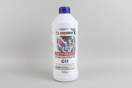 Антифриз G11 BLUE (синій) концентрат (1.5L) (GERMANY) GOODREM R80G11-BLU-015