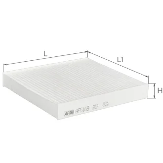 Фільтр салону ALPHA FILTER AF5169
