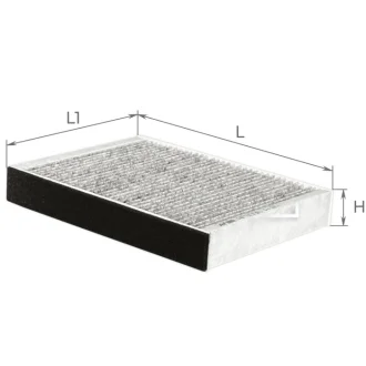 Фільтр салону ALPHA FILTER AF5096A