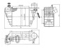 Радіатор інтеркулера а AUDI A3/OCTAVIA/GOLF 1.8-1.9 TDI 96-10 LORO DEPO 003-018-0003 (фото 1)