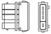 Лямбда-зонд (3 конт.) +1 подогрев VW 1,8/2,0 SEAT 2,0 HONDA 1,8-2,2 MAGNETI MARELLI 466016355069 (фото 1)