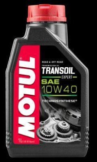 1л Transoil Expert 10W-40 Олива TECHNOSYNTHESE для 2-такт. і 4-такт. двигунів GL-4 MOTUL 105895