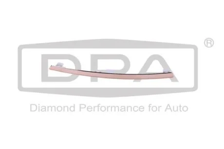 Молдинг бампера переднього правий Audi Q7 (06-15) DPA 88071186702