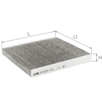 Фільтр салону ALPHA FILTER AF5099A