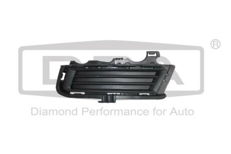 Ґрати протитуманної фари ліва без отвору VW Golf (12-) DPA 88531276102