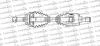 TRAKMOTIVE LAND ROVER Полуось прав. L=590mm 28/25 зуб FREELANDER I (L314) 2.0 Td4 4x4 01-06 Trakmotive 30-1115 (фото 1)