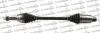 TRAKMOTIVE TESLA Полуось прав. L=715mm 30/27 зуб. MODEL S 60 13-14, MODEL S (5YJS) 70 15- Trakmotive 30-1146 (фото 1)