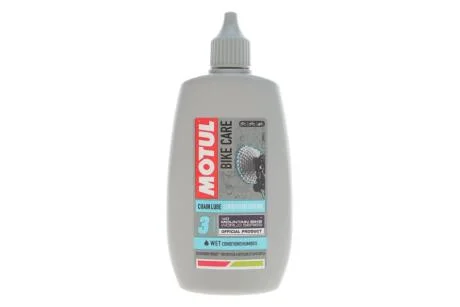 Мастило велоланцюгів Chain Lube Wet Bike Care Off Road 100ml MOTUL 851107