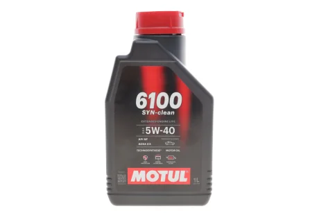 Олива моторна Technosynthese д/авто 6100 Syn-clean 5W40 1L MOTUL 854311