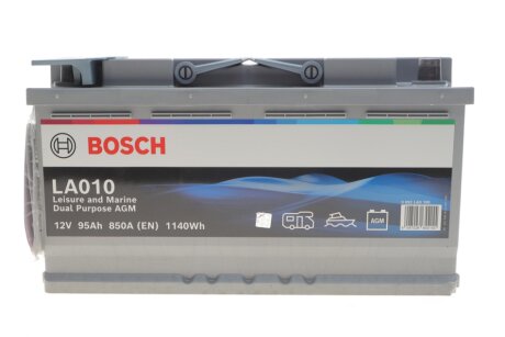 Акумулятор 12В/95/850/25,92кг 0 092 LA0 100 BOSCH 0092LA0100