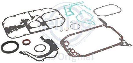 AUDI К-кт прокладок двигуна (низ) 2.8 A4,A6,A8 ELRING 670.740