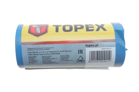 Мішкі для відходів, 10 шт. міцні TOPEX Topex 23B258