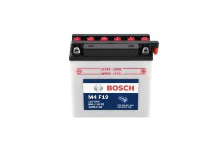 12V,5,5Ah,д. 138, ш. 61, в.131, об `єм 0,4, вага 2,4 кг, без електролітку BOSCH 0 092 M4F 190