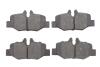 Комплект гальмівних колодок PARTS KAVO KBP-10037 (фото 1)