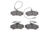 Комплект гальмівних колодок PARTS KAVO KBP-10031 (фото 1)