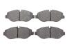 Комплект гальмівних колодок PARTS KAVO KBP-10025 (фото 1)
