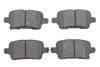 Комплект гальмівних колодок PARTS KAVO KBP-10011 (фото 1)