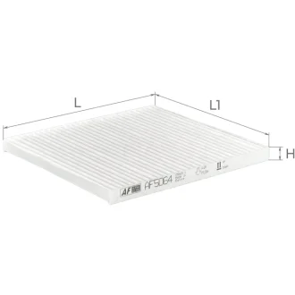 Фільтр салону ALPHA FILTER AF5064