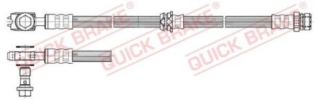 Гальмівний шланг QB QUICK BRAKE 50.832X