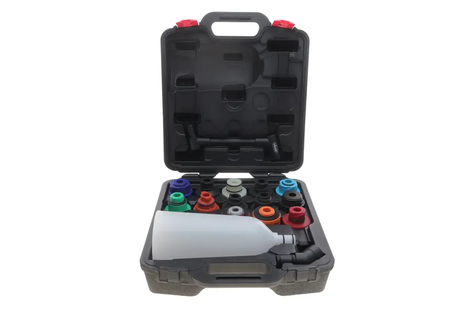 Лійка для моторної оливи з адаптерами 16 од. VIGOR Vigor V6027N (фото 1)