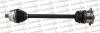TRAKMOTIVE AUDI піввісь з ABS L=629mm 38 зуб. A4 B6 Avant (8E5) 2.5 TDI 01-02, A4 B7 Avant 2.5 TDI 04-06 Trakmotive 30-0038 (фото 1)