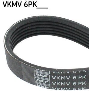 Ремінь поліклиновий 6PK1685 SKF VKMV 6PK1685