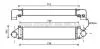 AVA FORD Інтеркулер Mondeo IV, S-Max 2.5 06-, LANDROVER Discovery Sport, Freelander II, Range Rover Evoque AVA COOLING FDA4481 (фото 1)