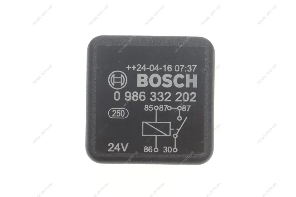 Реле універсальне 0 986 332 202 BOSCH 0986332202 (фото 1)