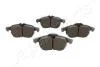 Гальмівні колодки перед. OPEL Vectra C, Astra H, Zafira B FIAT Croma 05- SAAB 9-3 JAPANPARTS PA-0074AF (фото 1)