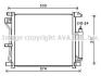AVA NISSAN Радіатор кондиціонера (конденсатор) Juke 1.5dCi 10- AVA COOLING DN5403D (фото 1)