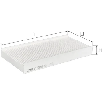 ЕФ повітряний салону (AUDI Q7, VW TOUAREG, TRANSPORTER V) ALPHA FILTER AF5146