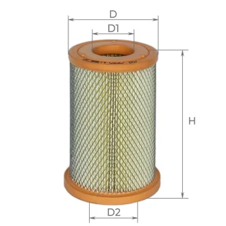 ЕФ повітряний (NISSAN Navara, Pick Up, NP300 Pick Up) ALPHA FILTER AF0227