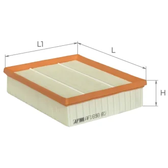 ЕФ повітряний (Land Rover Defender, Discovery II) ALPHA FILTER AF1698