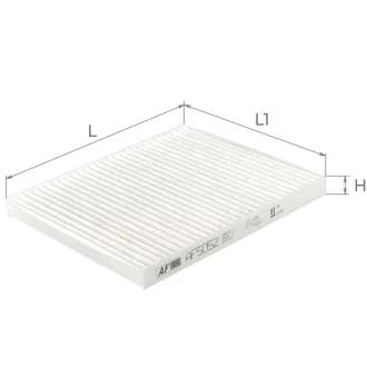 ЕФ повітряний салону (Citroen, Peugeot) ALPHA FILTER AF5052