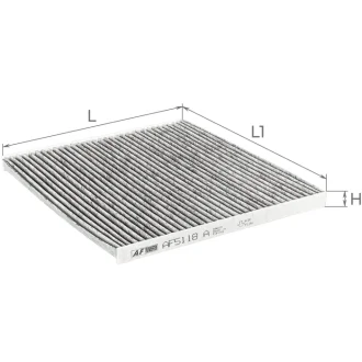 ЕФ повітряний салону (Hyundai, KIA) ALPHA FILTER AF5118A