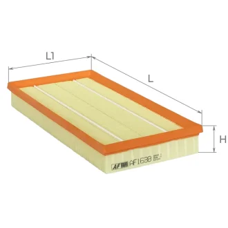 ЕФ повітряний (Dodge; Jeep Cherokee) ALPHA FILTER AF1638