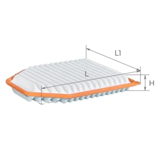 ЕФ повітряний (JEEP Wrangler III) ALPHA FILTER AF1014