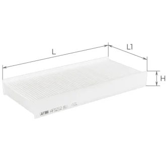 ЕФ повітряний салону ALPHA FILTER AF5212