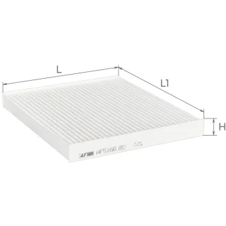 ЕФ повітряний салону ALPHA FILTER AF5166