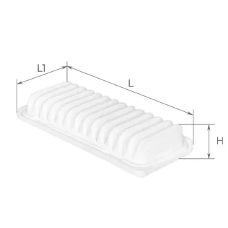 ЕФ повітряний ALPHA FILTER AF1006