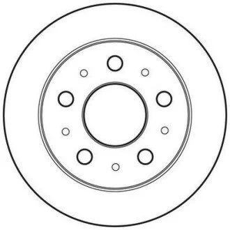CITROEN диск гальмівний задн. Jumper Maxi,Fiat Ducato,Peugeot Boxer 06- (маточина d=79,2) Jurid 562757JC