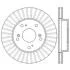 HONDA диск гальмівний передн.Civic VIII Hybrid 06- Jurid 562548JC (фото 1)