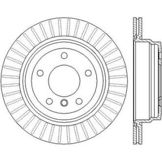BMW диск гальмівний задн.1 E81/87,3 E90,X1 E84 05- Jurid 562442JC
